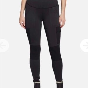Alpine Women's Black Cargo Leggings
